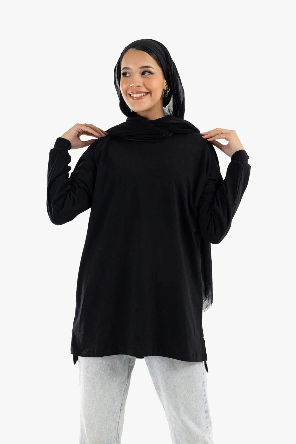 Overlapping Print Lounge T-Shirt - Carina - كارينا