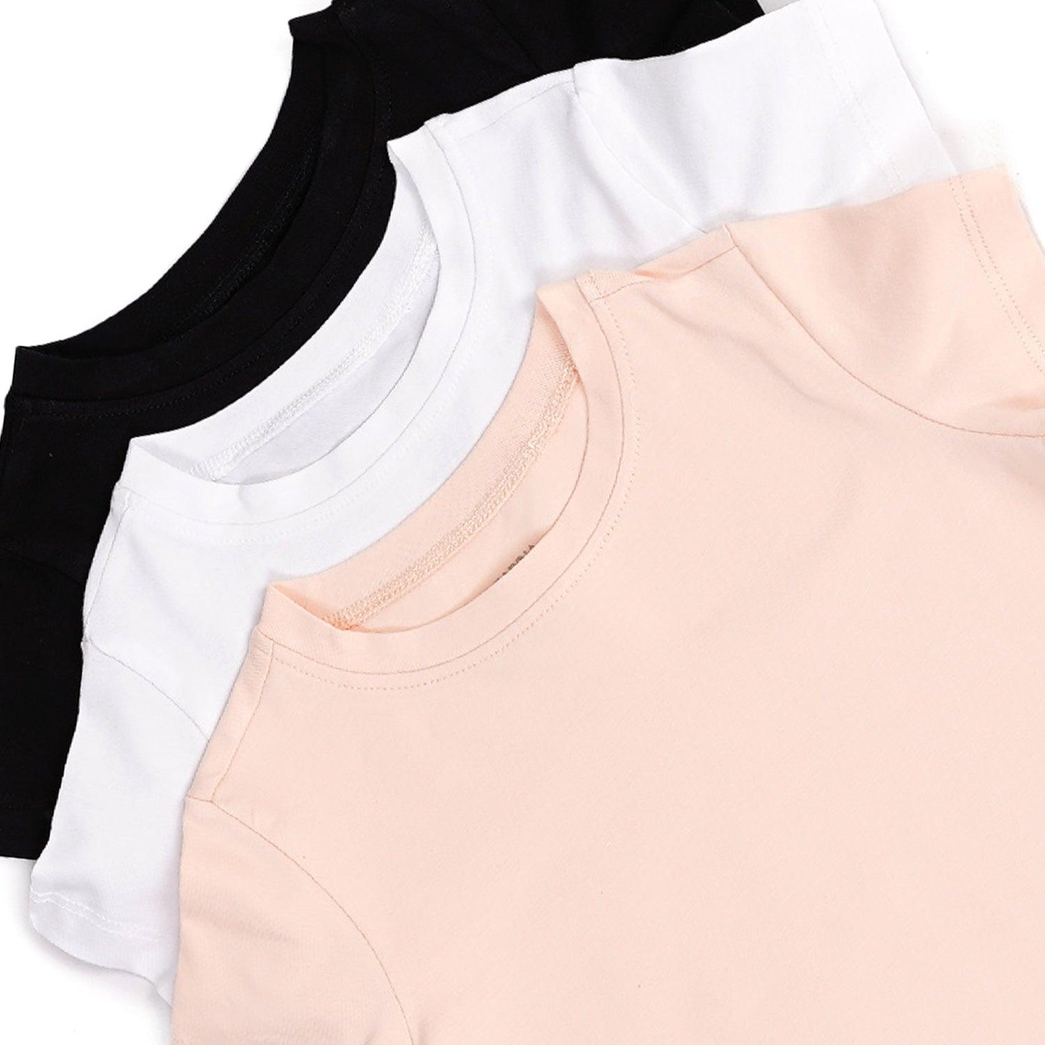 Pack of 3 Girly Short Sleeves Top - Carina - كارينا