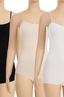 Pack of 3 Microfiber Cami Bodysuit - Carina - كارينا