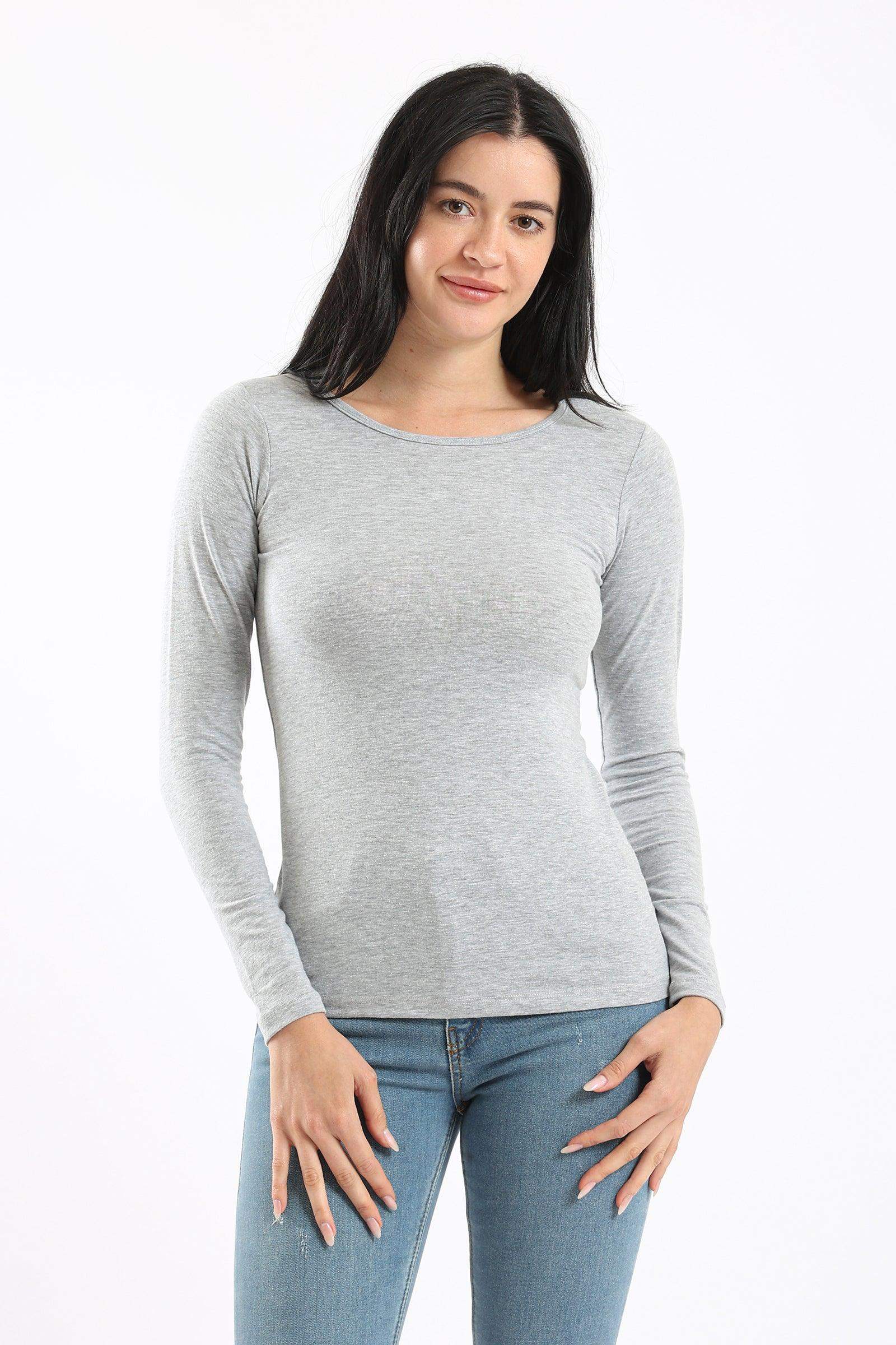 Pack of 3 Round Neck Long Sleeves Top - Carina - كارينا