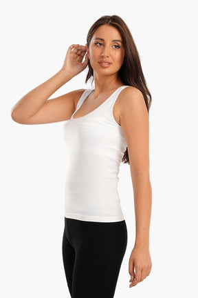 Padded Slim Fit Top - Carina - كارينا