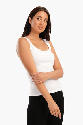 Padded Slim Fit Top - Carina - كارينا