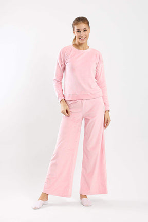 Plain Plush Pyjama Set - Carina - كارينا