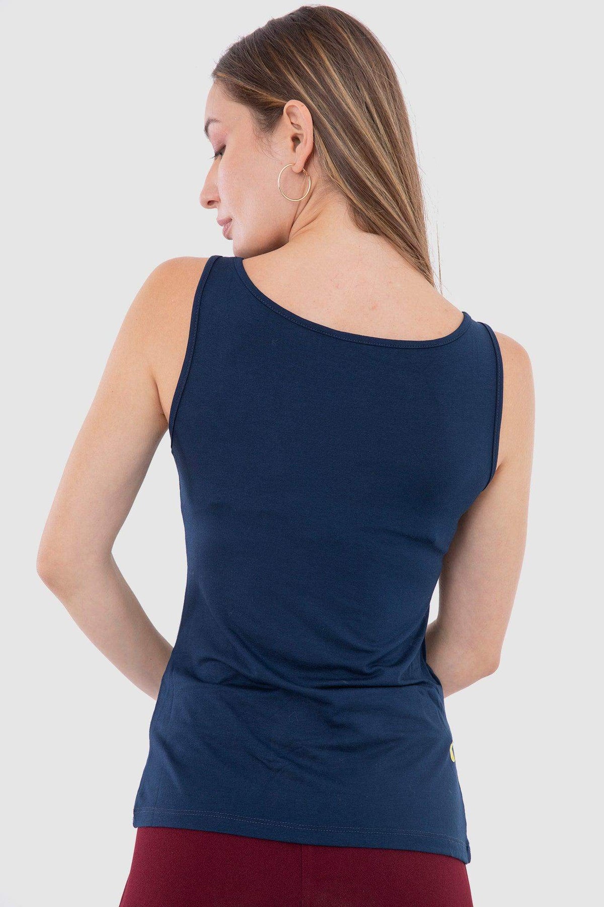 Plunge Neck Top - Carina - كارينا