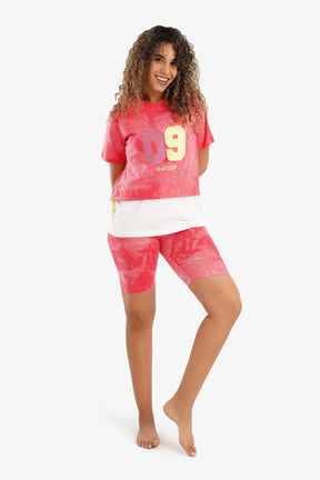 Printed Surf Club Pyjama Set - Carina - كارينا