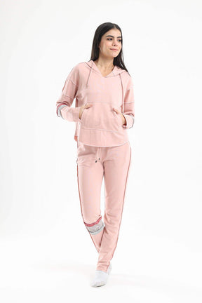 Pyjama Set with Kangaroo Pocket - Carina - كارينا