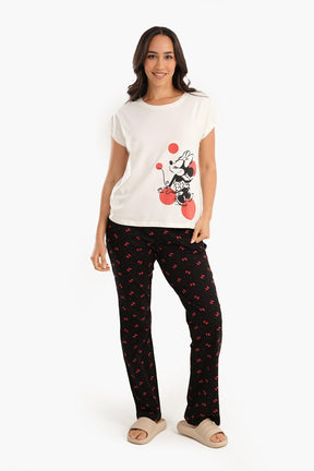 Pyjama Set with Minnie Print - Carina - كارينا