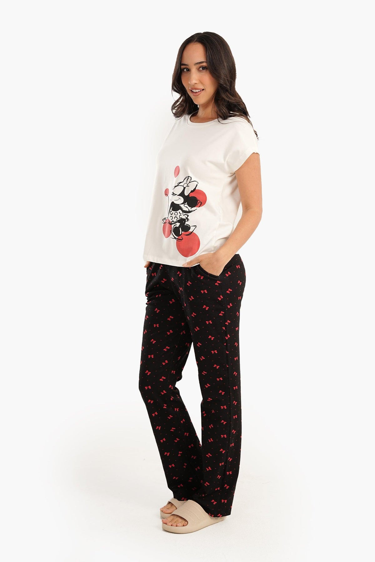 Pyjama Set with Minnie Print - Carina - كارينا