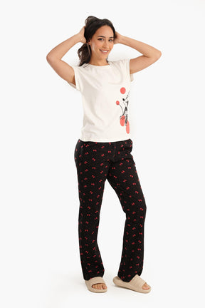 Pyjama Set with Minnie Print - Carina - كارينا