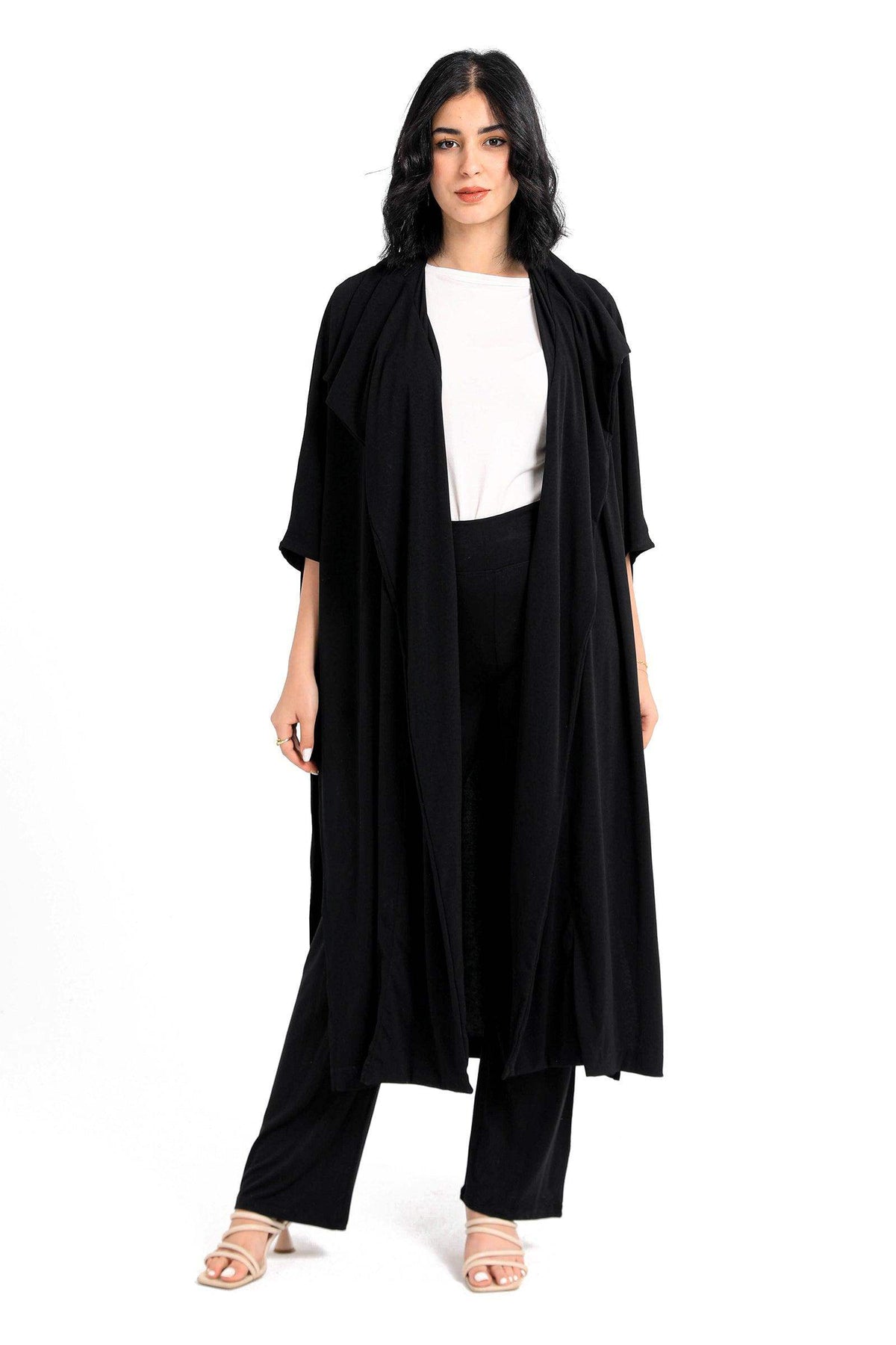 Quarter Length Midi Kimono - Carina - كارينا