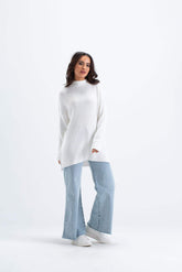 Ribbed Oversized Pullover - Carina - كارينا