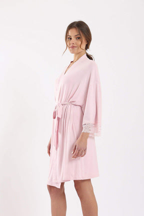 Robe with Waist Belt - Carina - كارينا