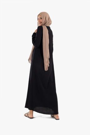 Round Neck Shirt Dress - Carina - كارينا