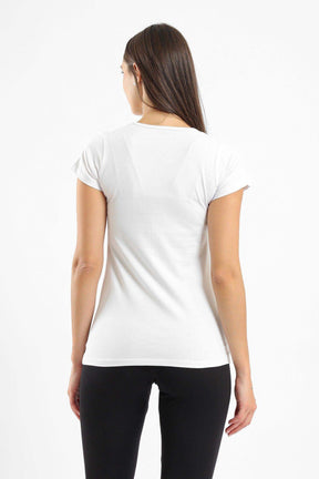 Round Neck Short Sleeves Top - Pack of 3 - Carina - كارينا