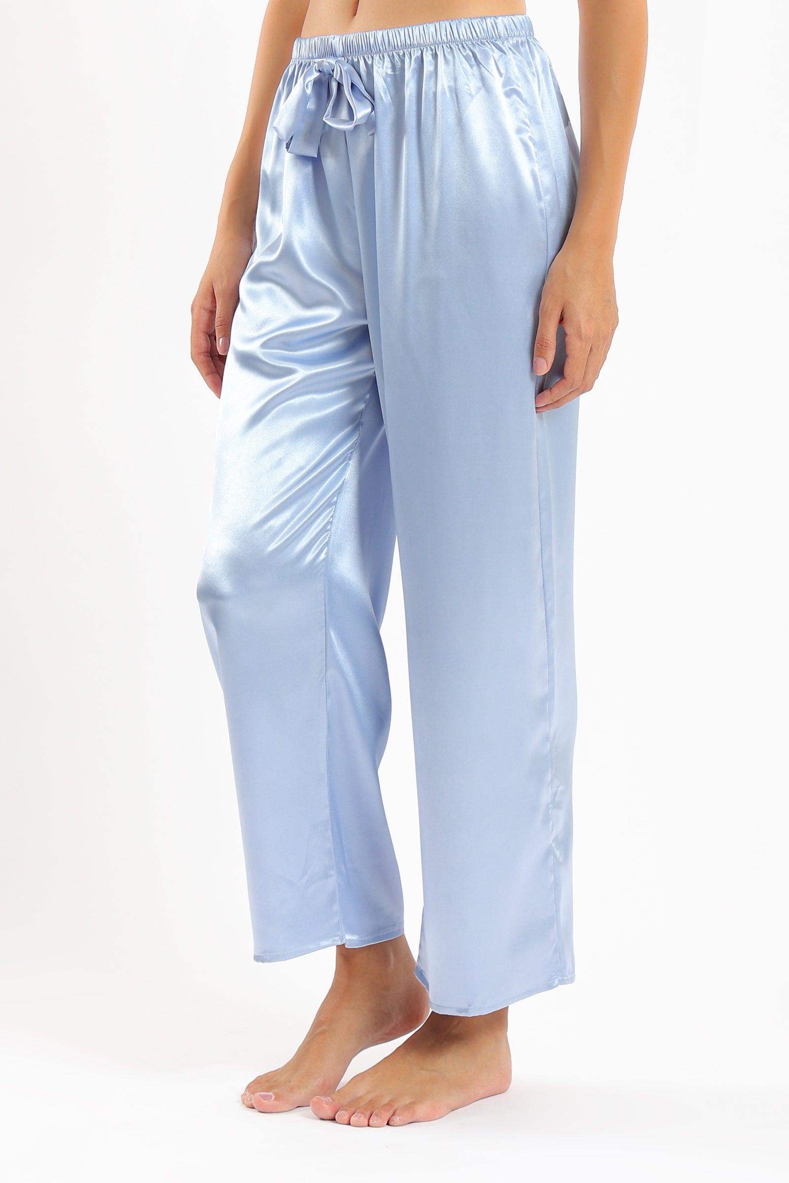Satin Pyjama Pants - Carina - كارينا