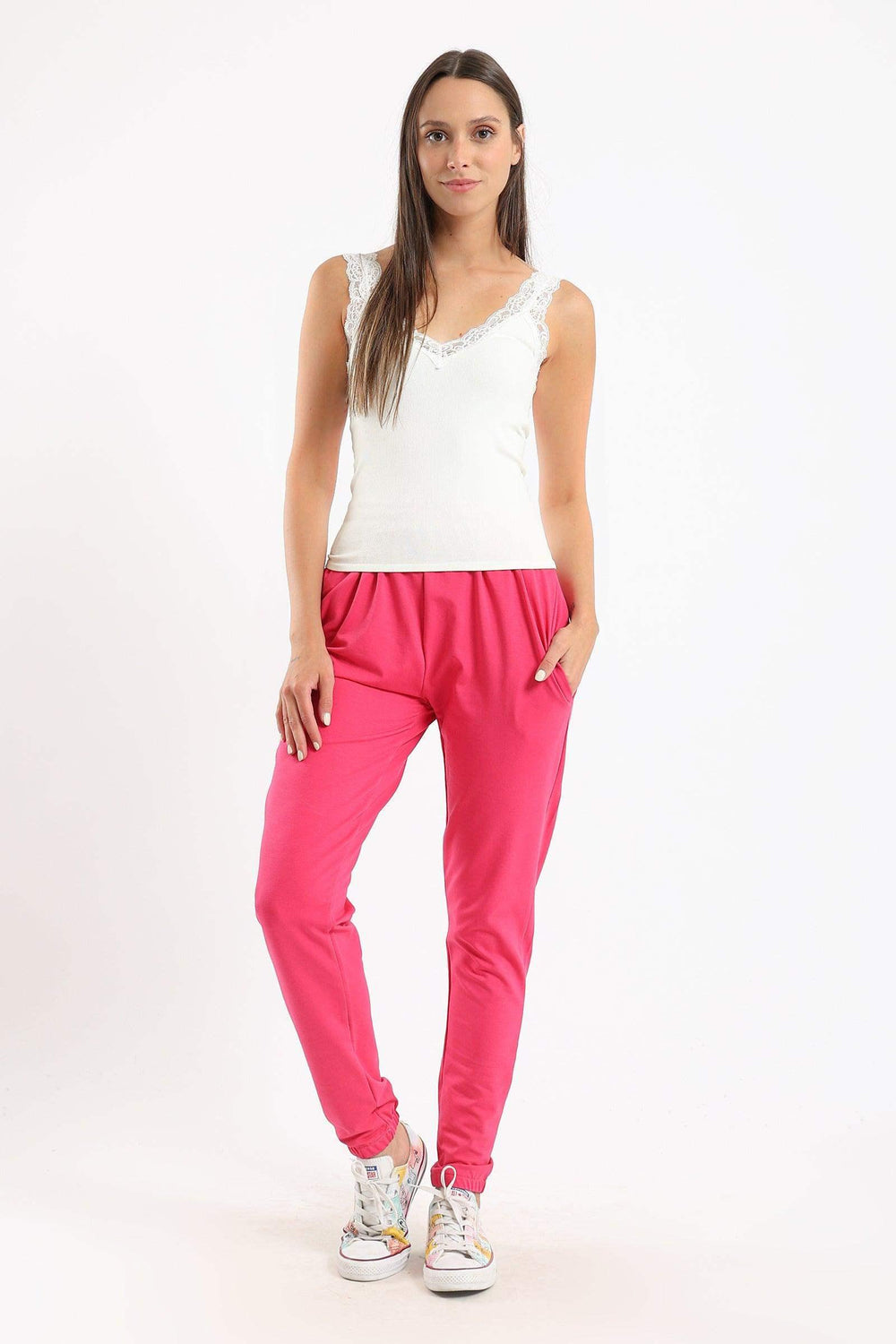 Seamless V-Neck Sleeveless Top - Carina - كارينا