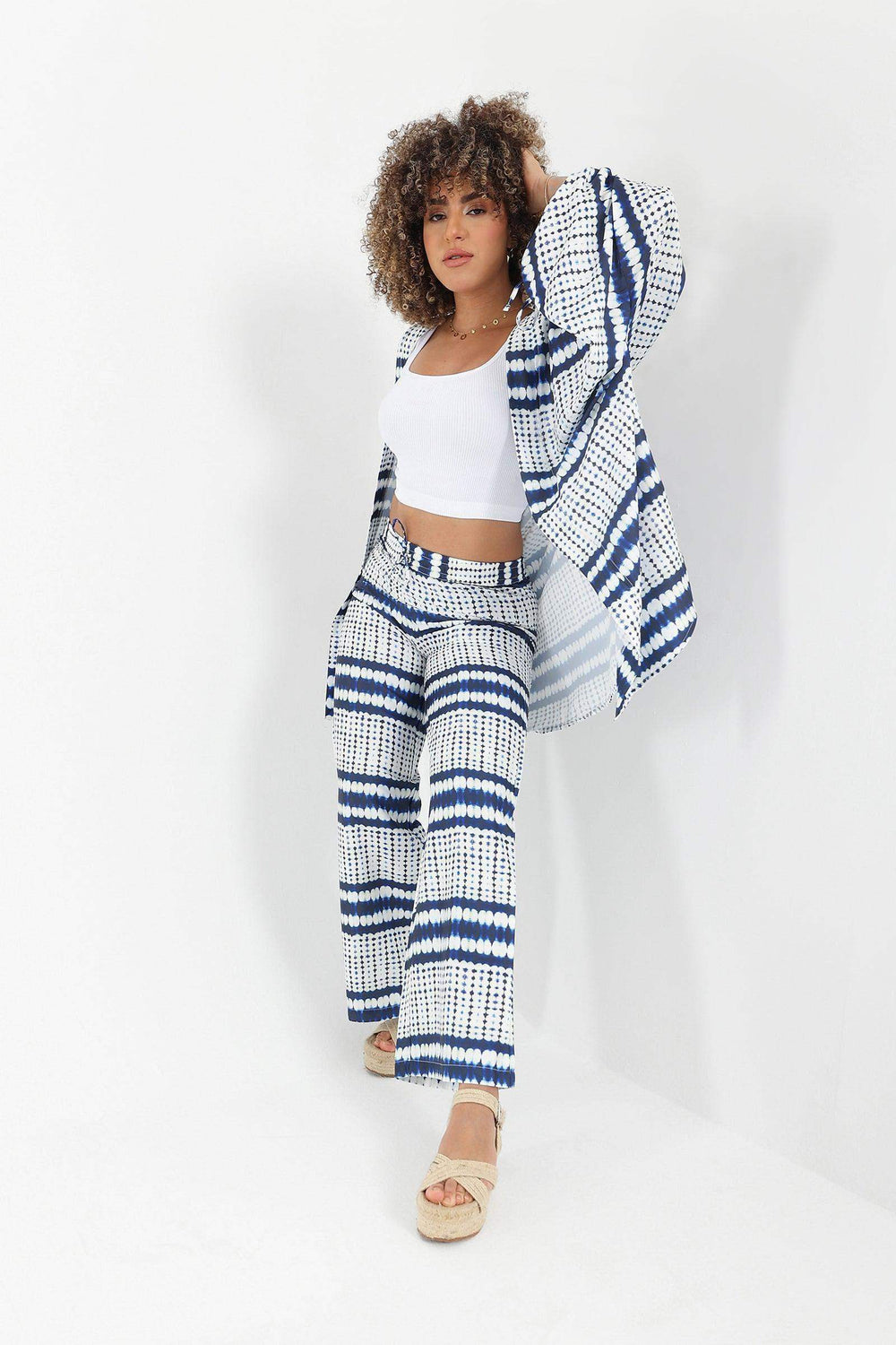 Self Tie Cuffs Kimono - Carina - كارينا