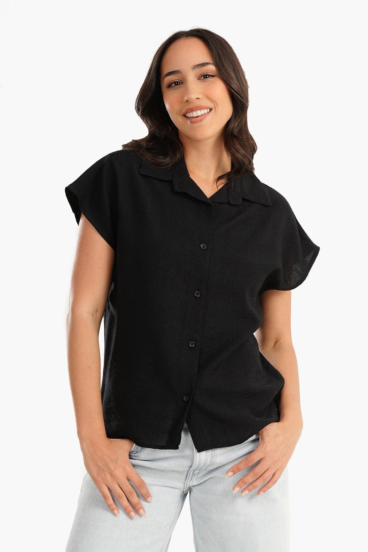 Short Sleeves Lounge Shirt - Carina - كارينا