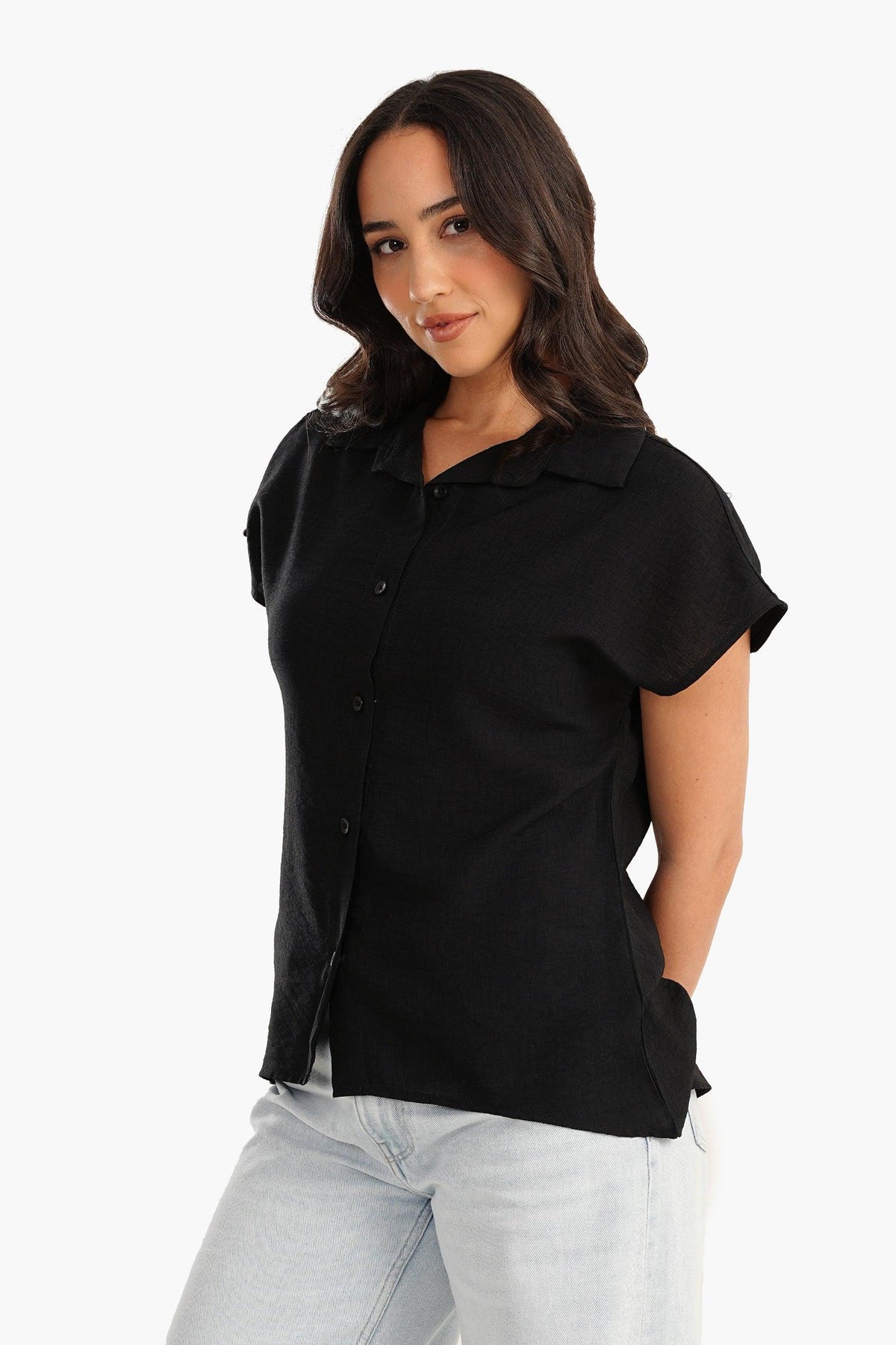 Short Sleeves Lounge Shirt - Carina - كارينا