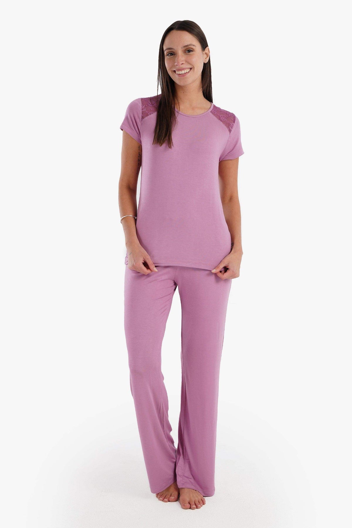 Simple & Delicate Pyjama Set - Carina - كارينا