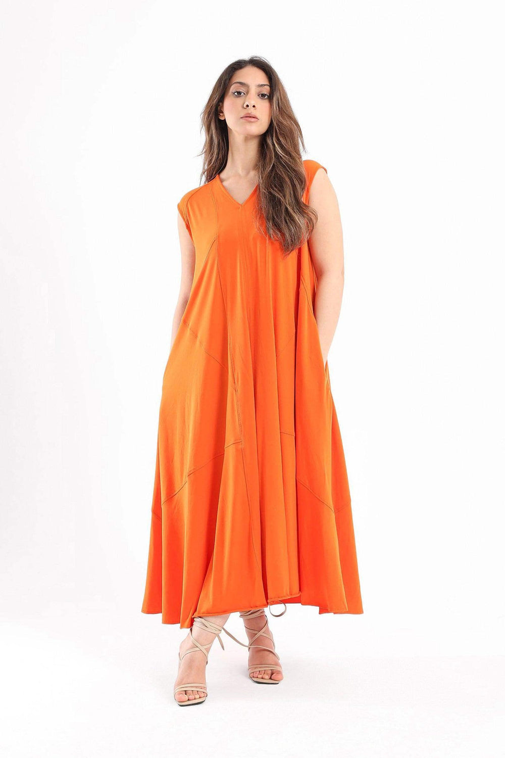 Sleeveless Loose Fit Dress - Carina - كارينا