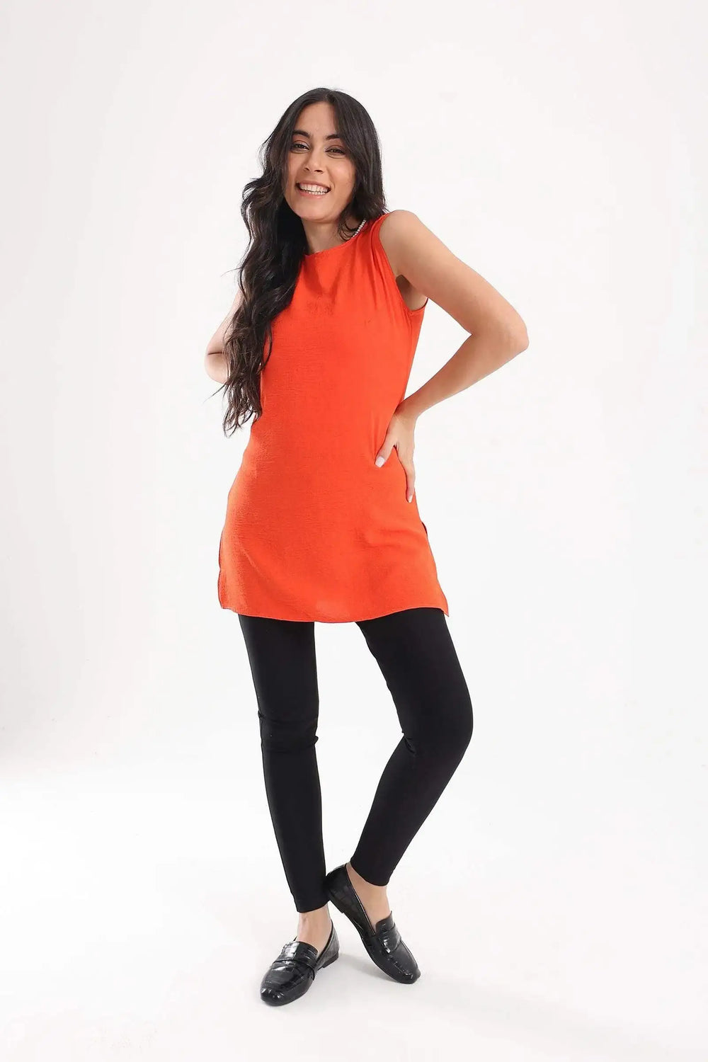 Sleeveless Slim Fit Top - Carina - كارينا