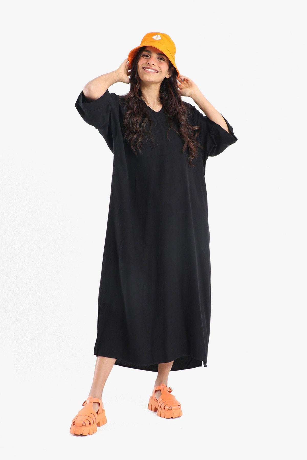 Slip On Hooded Dress - Carina - كارينا