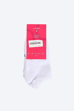 Solid Ankle Length Socks - 5 Pairs - Carina - كارينا