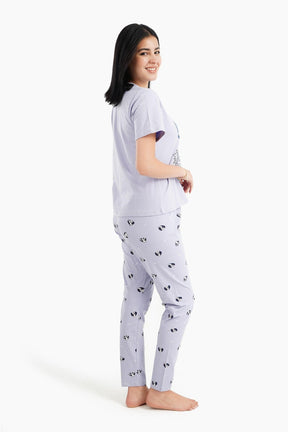 Stitch & Angel Print Pyjama Set - Carina - كارينا