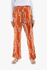 Straight Cut Printed Lounge Pants - Carina - كارينا