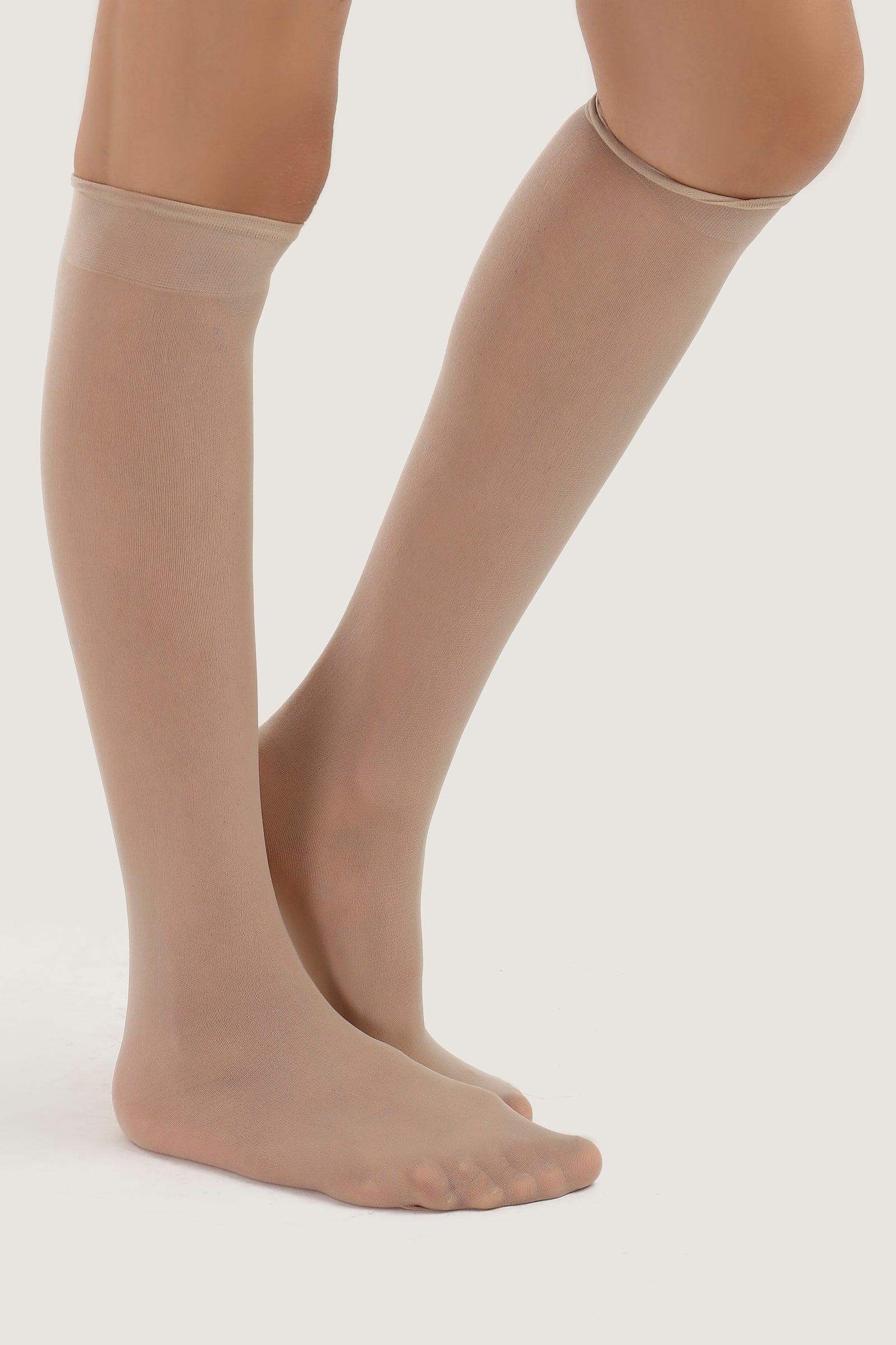 Stretch Knee High Socks - Carina - كارينا