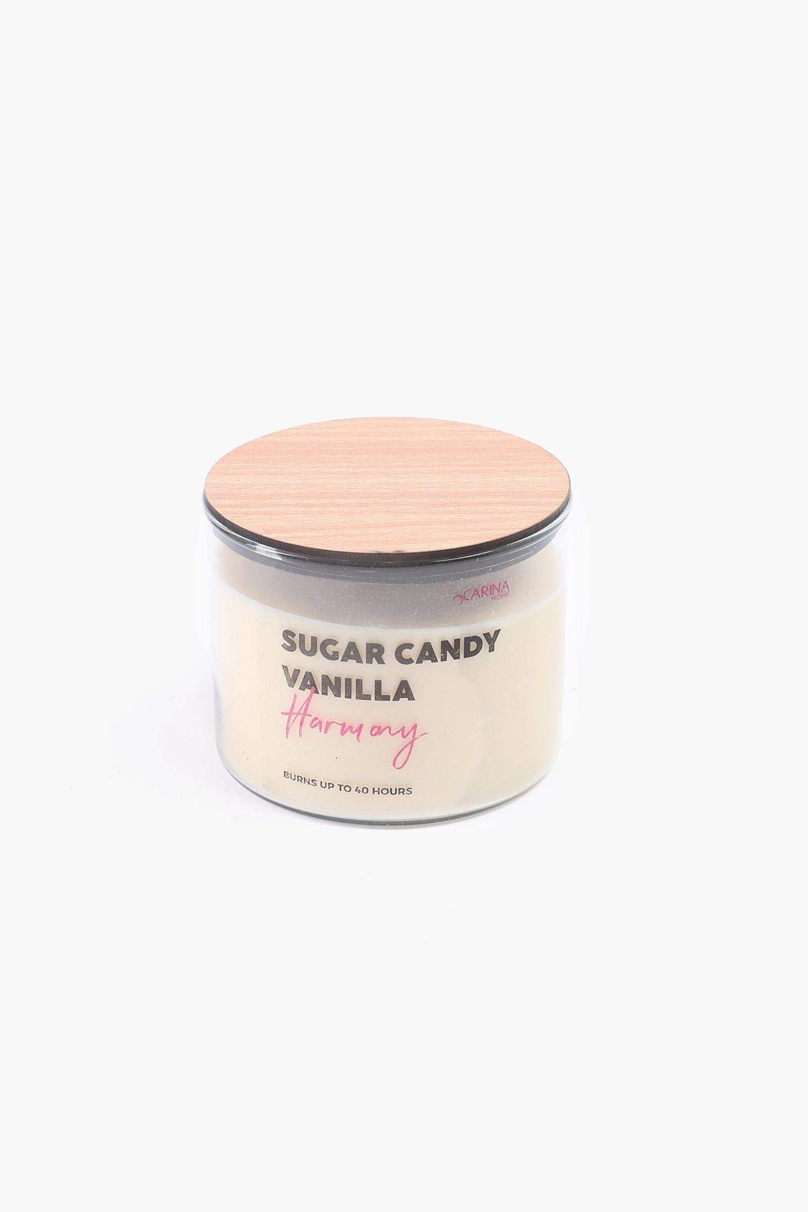 Sugar Candy Vanilla Candle - 400ml - Carina - كارينا