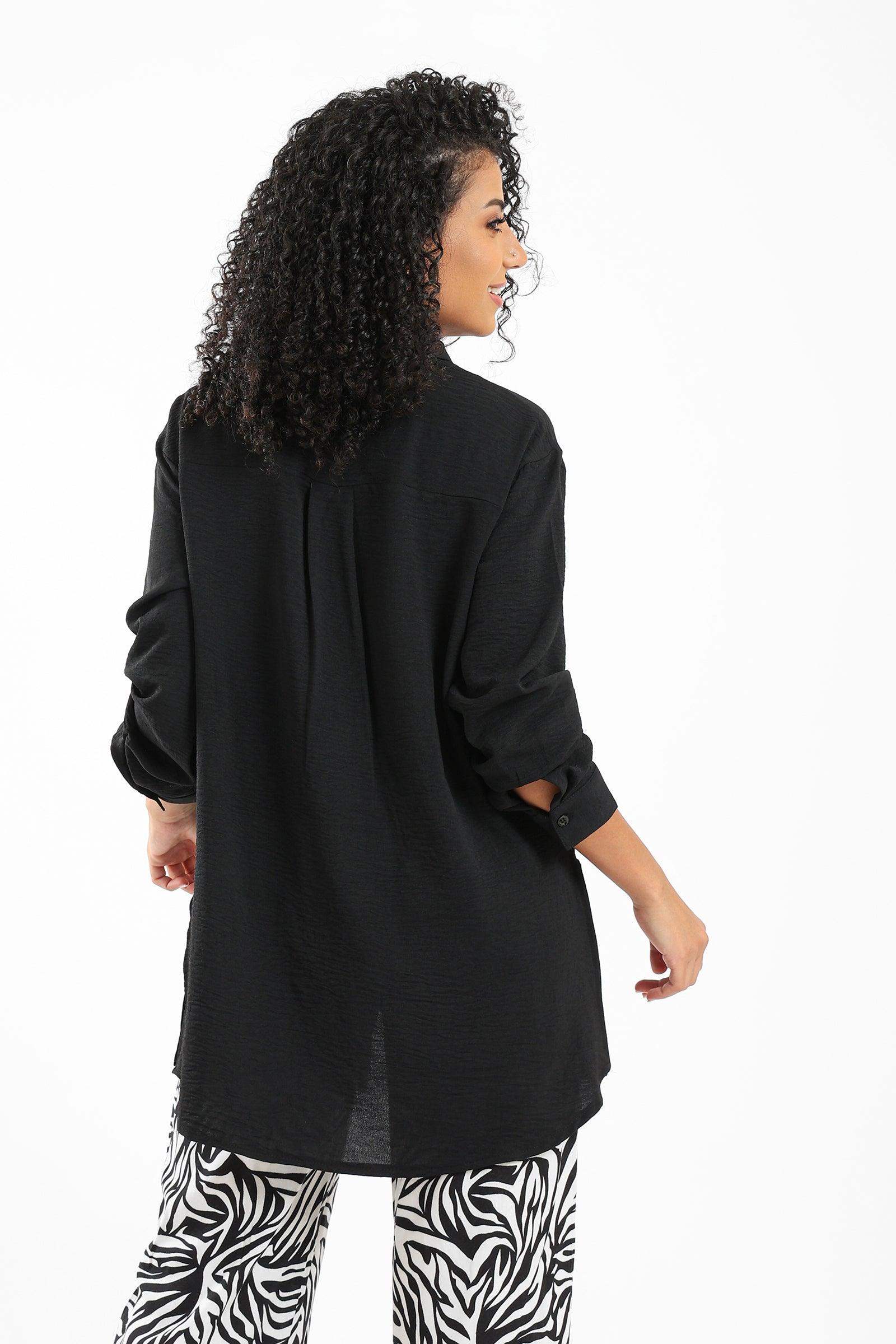 Tencel Solid Shirt - Carina - كارينا