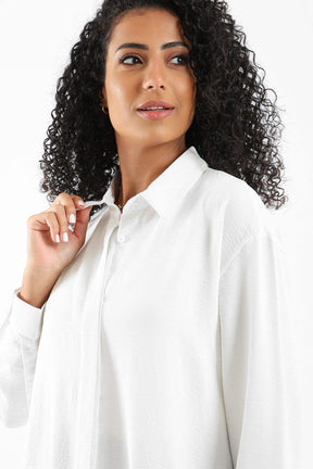 Tencel Solid Shirt - Carina - كارينا