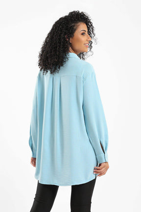 Tencel Solid Shirt - Carina - كارينا