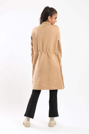 Trench Coat with Adjustable Belt - Carina - كارينا