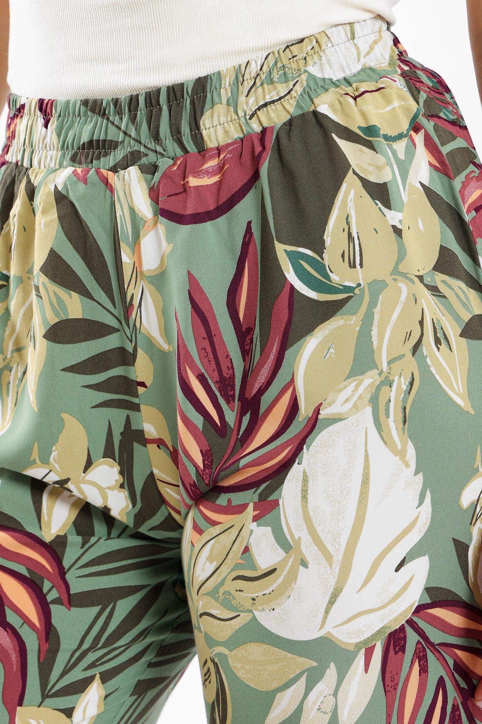 Tropical Print Pyjama Pants - Carina - كارينا