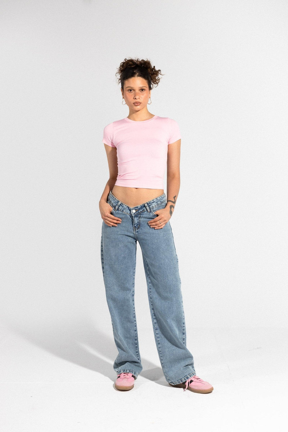 V Waist - Jeans - Carina - كارينا