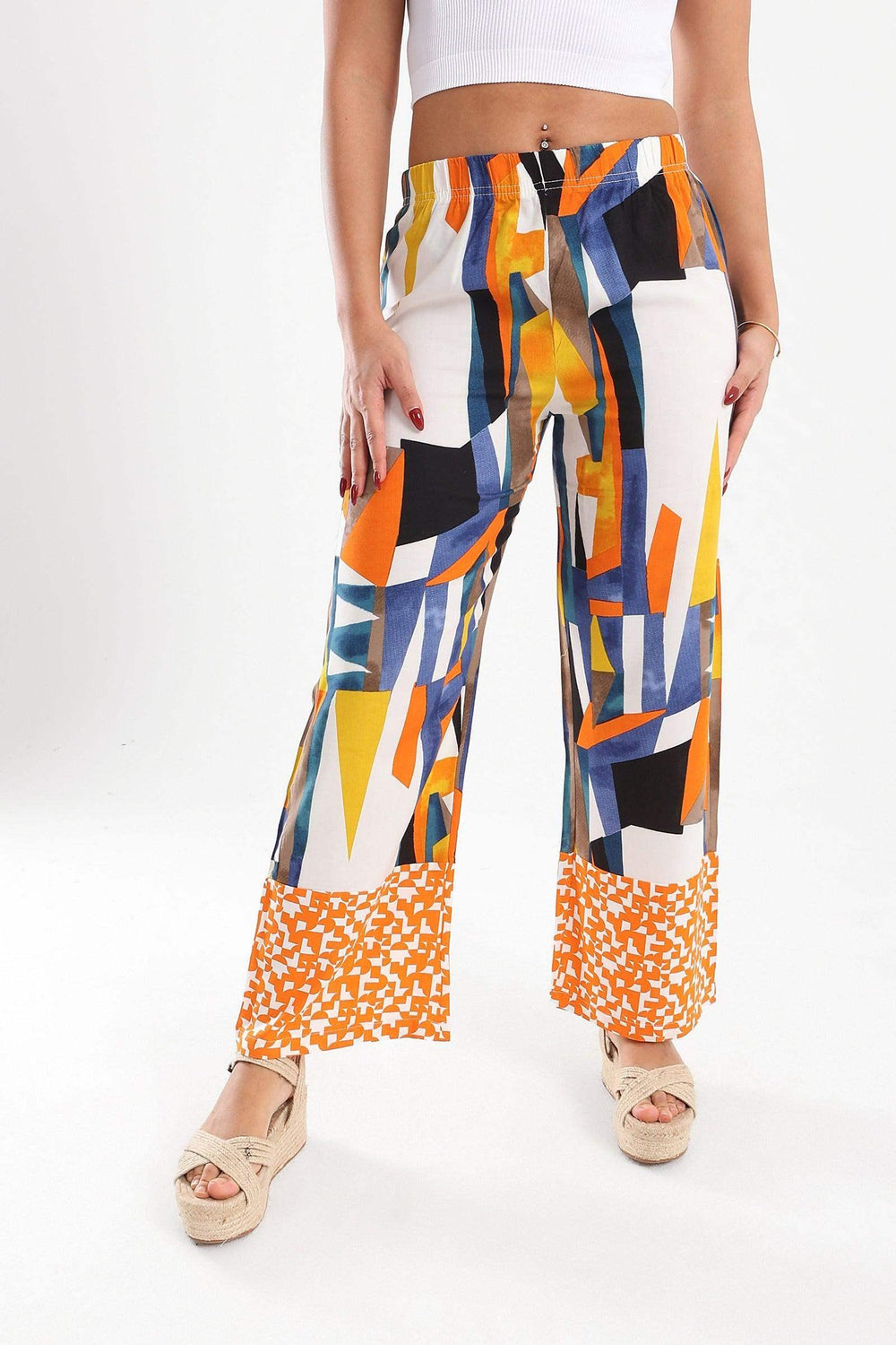 Vibrant Colored Full Length Pants - Carina - كارينا