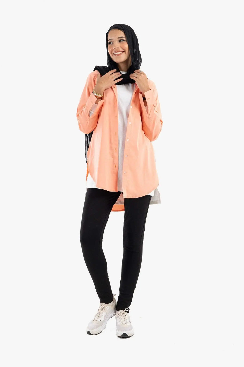 Viscose Basic Shirt - Carina - كارينا