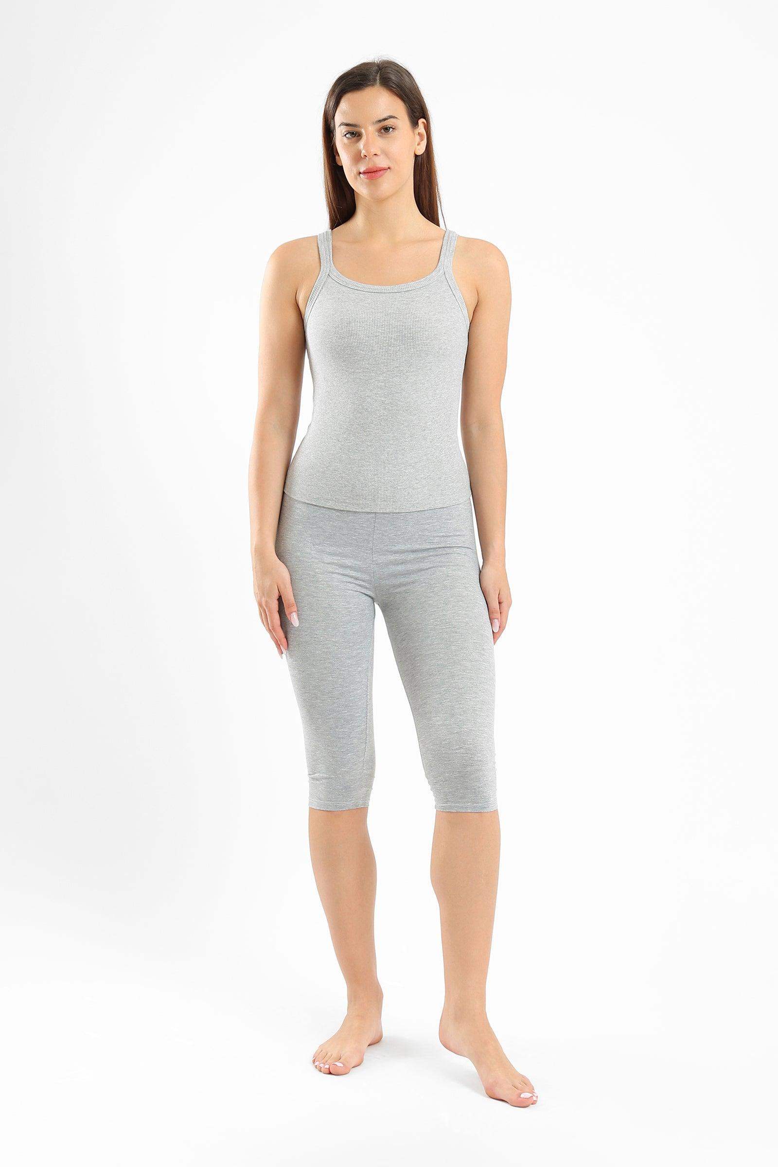 Viscose Capri Leggings - Carina - كارينا