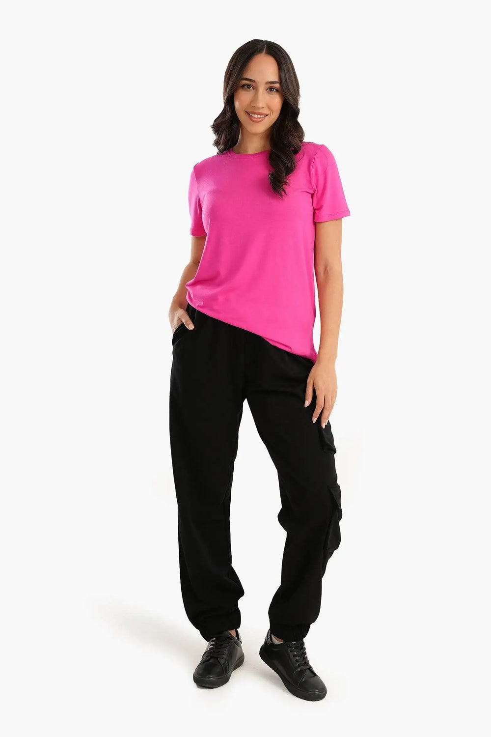 Viscose Plain Lounge T-Shirt - Carina - كارينا