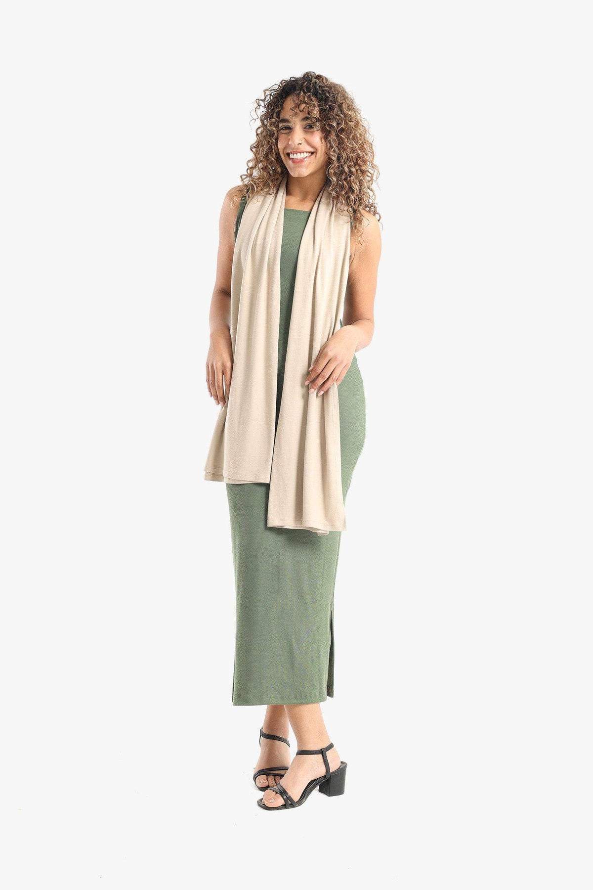 Viscose Solid Scarf - Carina - كارينا