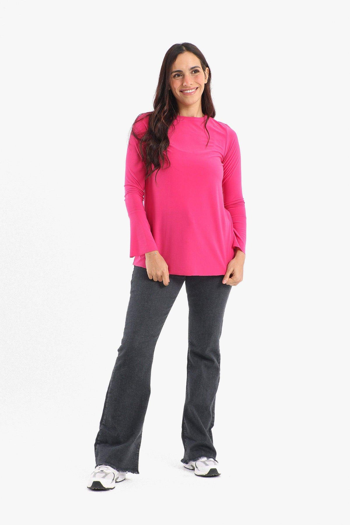 Voile Bell Sleeves Blouse - Carina - كارينا