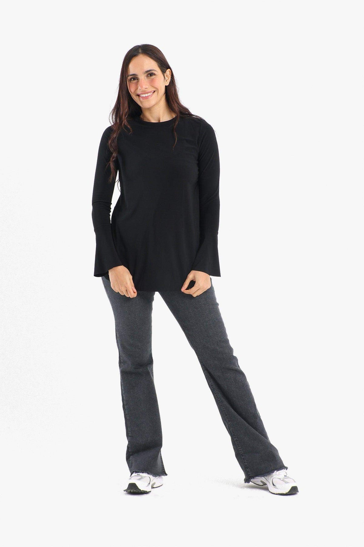 Voile Bell Sleeves Blouse - Carina - كارينا