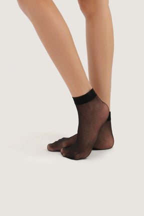 Voile Short Length Socks - Carina - كارينا