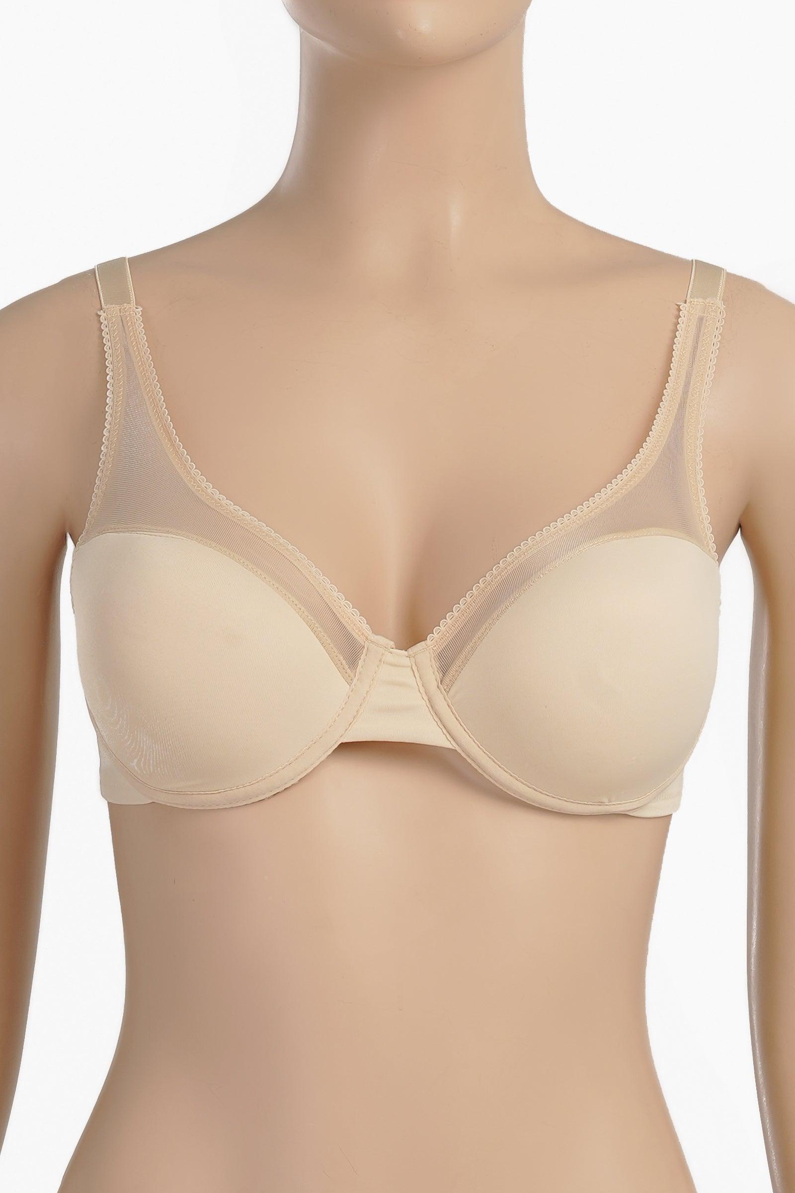 Wired Padded Tulle Bra - Carina - كارينا