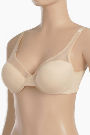 Wired Padded Tulle Bra - Carina - كارينا