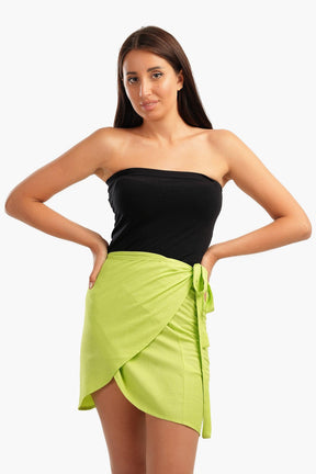 Wrapping Short Beach Skirt - Carina - كارينا