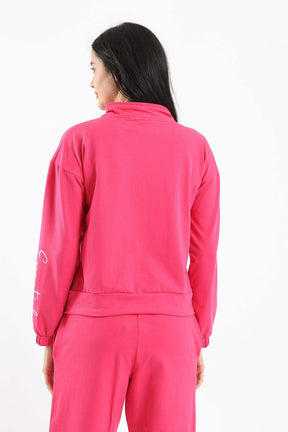 Zipper Closure Pyjama Jacket - Carina - كارينا